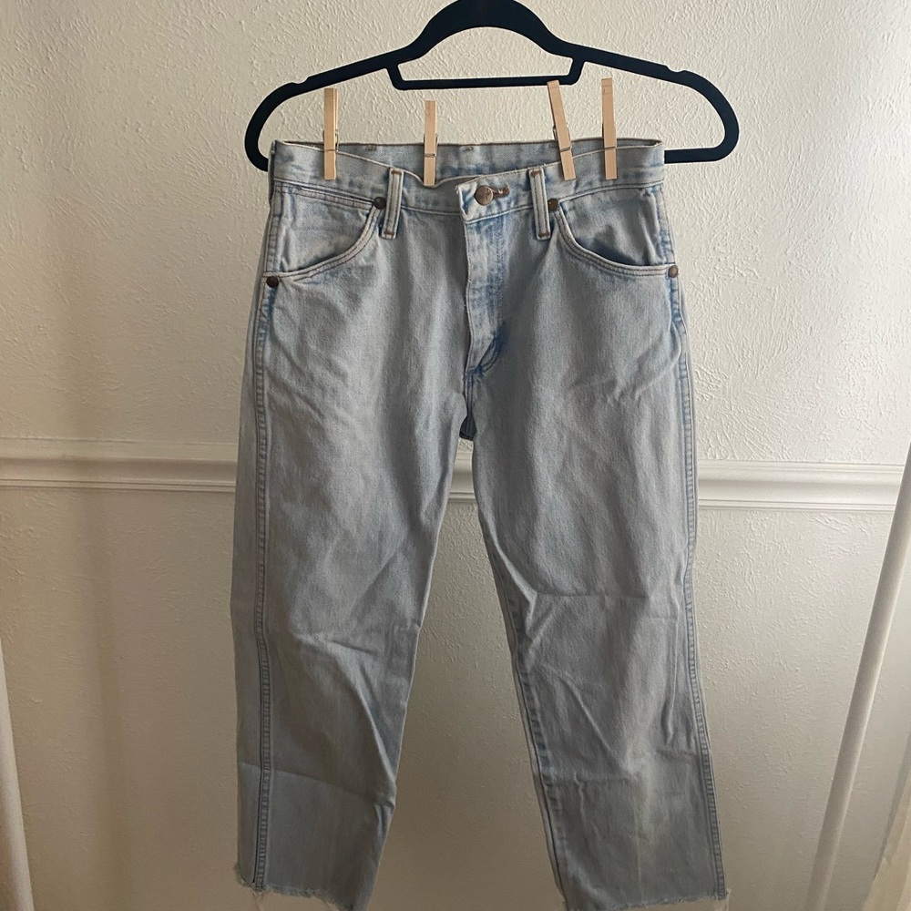Cutie cropped wranglers